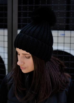 Зимова шапка without general black4 фото