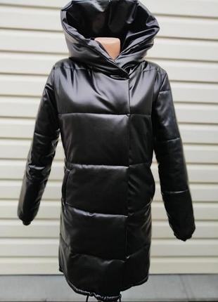 Куртка с эко кожы