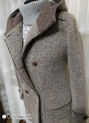 👍💖 качество! очень тёплая куртка,полупальто из шерсти от итальянского производителя7 фото