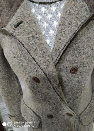 👍💖 качество! очень тёплая куртка,полупальто из шерсти от итальянского производителя6 фото