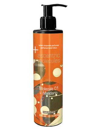 Парфюмированный лосьон для тела escentric molecules molecule 01 + mandarin brand collection 200 мл1 фото