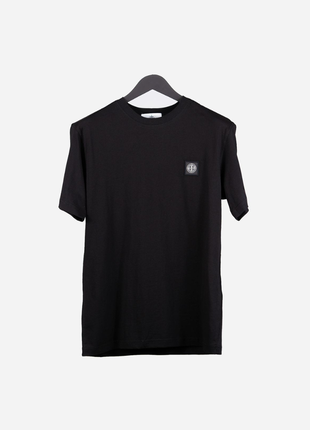 Мужская футболка stone island black original.1 фото