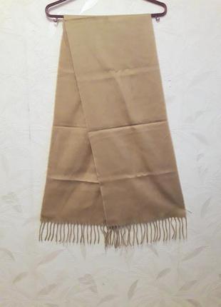 Тёплый шарф из искусственной шерсти