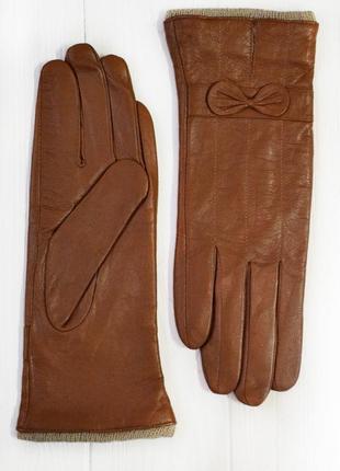 Кольорові шкіряні рукавички маленькі