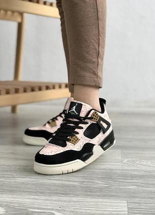 Жіночі кросівки nike air jordan retro 4  женские кроссовки найк аир джордан