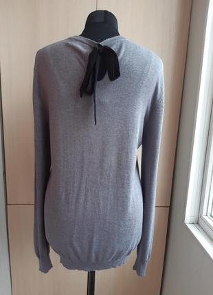 Тонкий вискозный джемпер на высокую девушку.