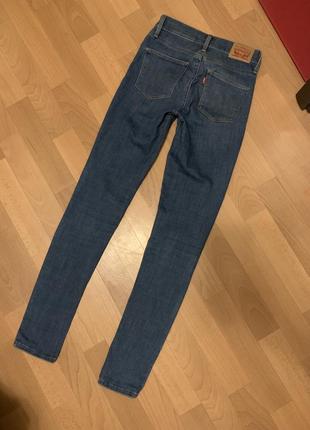 Джинсы оригинал фирменные брендовые levi’s slimming skinny узкие скинни левайс