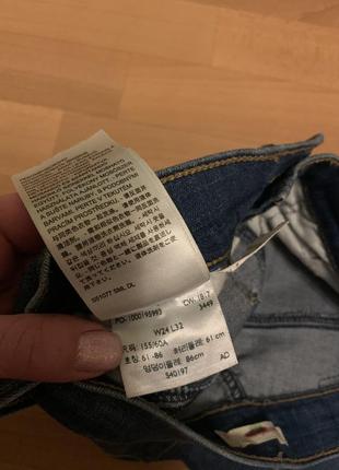 Джинсы оригинал фирменные брендовые levi’s slimming skinny узкие скинни левайс8 фото