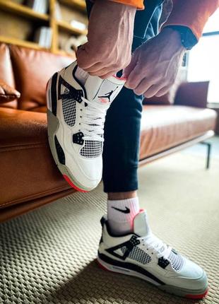 Мужские кроссовки nike air jordan retro 4&nbsp; мужские кроссовки найк аир джордан