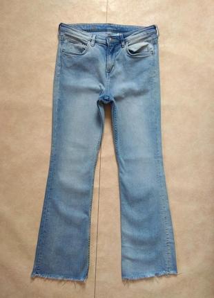 Брендовые джинсы клеш с высокой талией h&m, 28 размер.