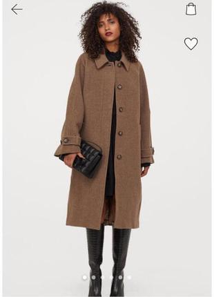 Стильные пальто овертайз h&m