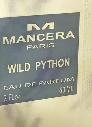 Парфумована вода для жінок mancera wild phyton 60 мл