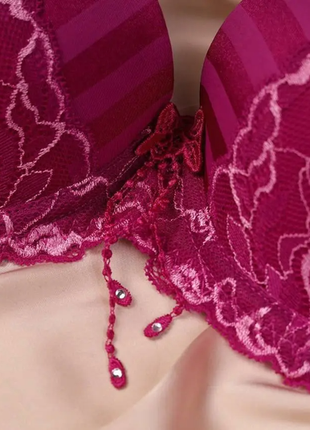 Комплект белья женский фиолетовый код п6038 фото