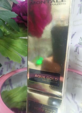 Парфумована вода унісекс montale aqua gold 50 мл