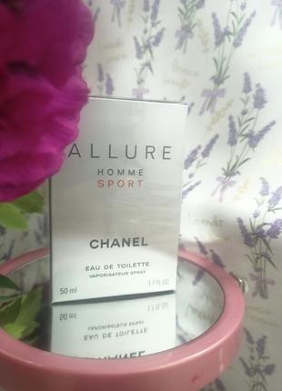 Туалетна вода для чоловіків chanel allure homme sport 50 мл