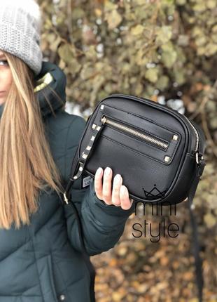 Сумка на длинной ручке cross-body сумочка трендовая и стильная кроссбоди2 фото