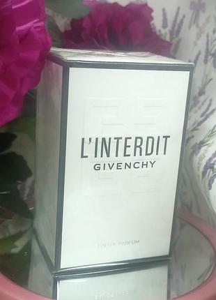 Парфумована вода givenchy l'interdit eau de parfum 50 мл1 фото