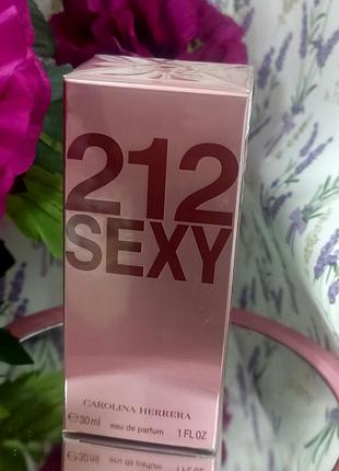 Carolina herrera 212 sexy парфумована вода 30 ml