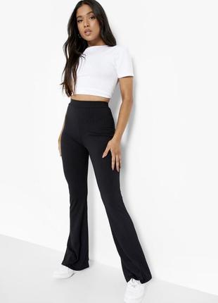 Штаны клёш boohoo
