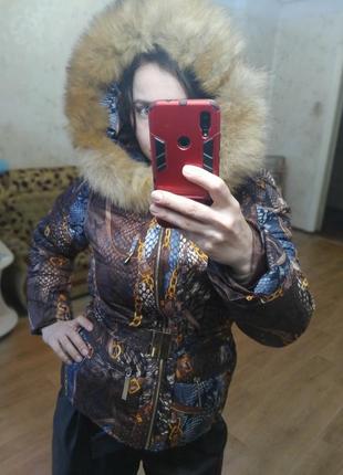 Куртка зимняя лыжная 46 р