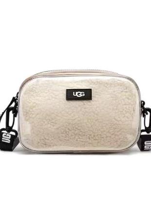 Сумка ugg угг тедді кросс-боді