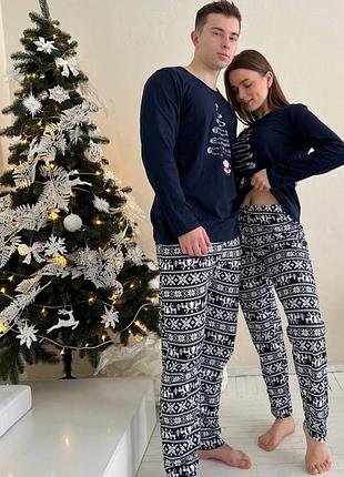 Парні піжами для всієї родини-фемелі лук2 фото