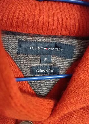 Светр з коміром tommy hilfiger.3 фото