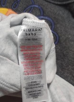 Песочник primark baby (0-3мес)2 фото