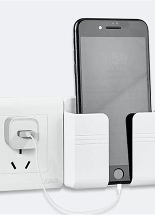 Настінний тримач для мобільного телефону.підвісний органайзер для пульта на стіну