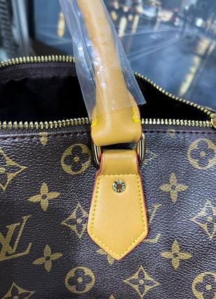 Женская сумка шопер на длиной ручке в стиле louis vuitton8 фото