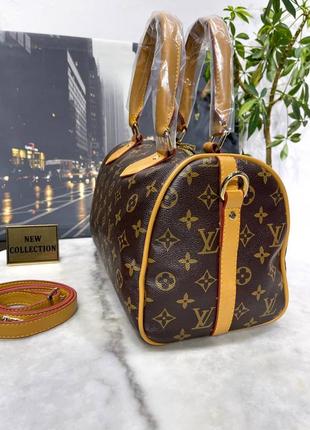 Женская сумка шопер на длиной ручке в стиле louis vuitton2 фото