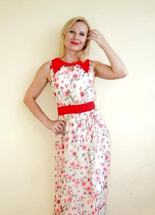 Сукні приємно ва в квітковий принт