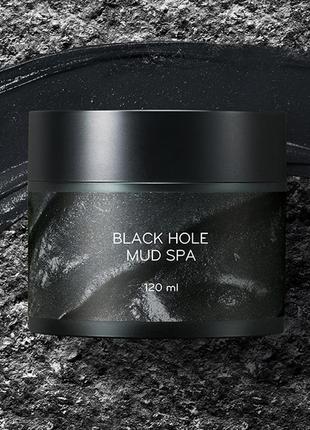 Грязевая минеральная маска lirikos marine energy black hole mud spa 120ml