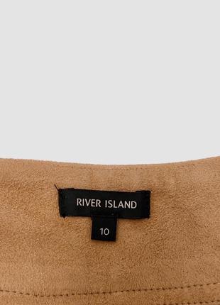 Спідниця еко замш river island5 фото