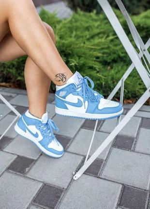 Жіночі кросівки nike air jordan 1 женские кроссовки найк аир джордан
