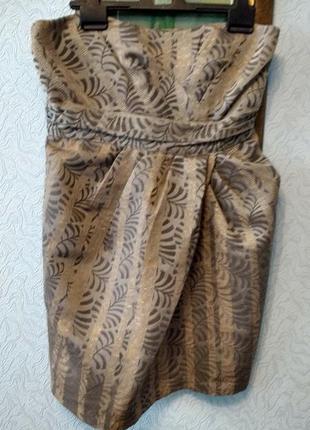 Платье бюстье в винтажном стиле.