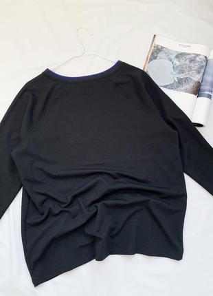 Лонгслив, джемпер, пуловер, кофта, черный, cecil2 фото