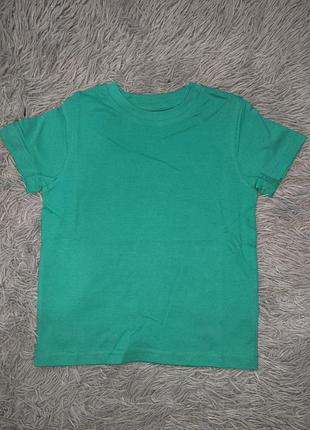 Футболки новые george 3-4 года (98-104), зеленого кольору