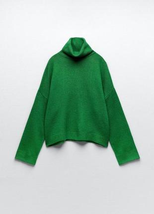Стильний оверсайз светр zara з нових колекцій