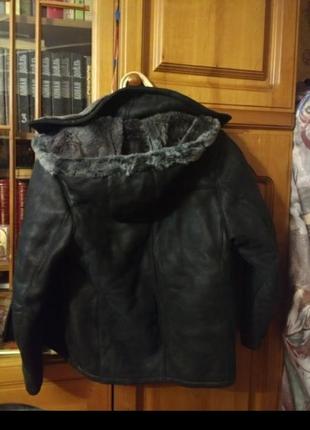 Дубленка куртка зимняя на мальчика2 фото