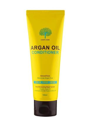 Кондиционер для волос с аргановым маслом char char argan oil 100 ml1 фото