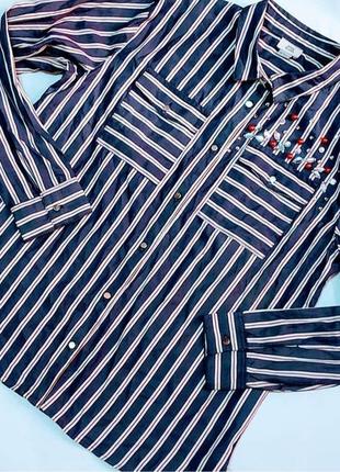 Рубашка фирма river  island на 9-10 лет