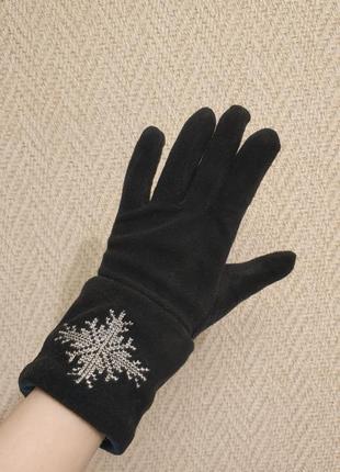 Перчатки флис