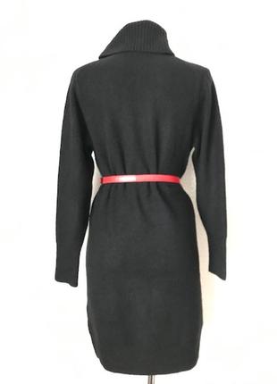 Теплое платье свитер черного цвета от uniqlo, размер xs-s-m5 фото