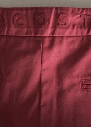 Шикарные брендовые брюки lacoste, очень качественные, приятная ткань на ощупь, 100% хлопка, очень красивый и стильный цвет5 фото