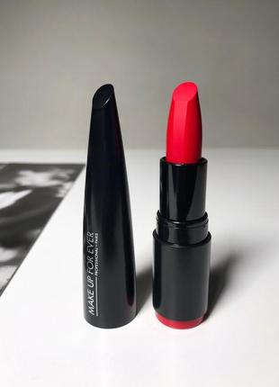 Зволожуюча помада make up for ever rouge artist intense color lipstick 402 - untamed fire. нова. оригінал📦є відправка новою поштою