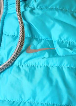 Безрукавка женская стеганая жилетка голубая2 фото