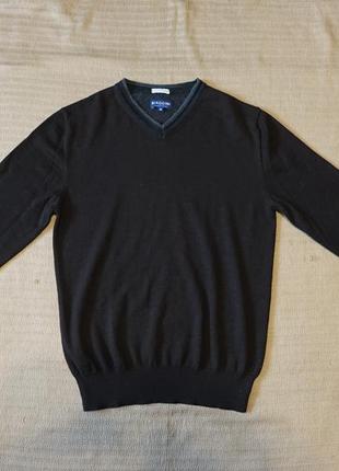 Мягкий полушерстяной фирменный пуловер charles vogele швейцария m.1 фото