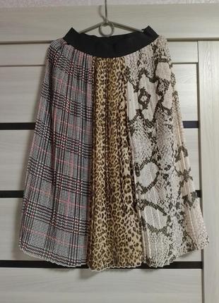 Юбка гофре итальялия меди