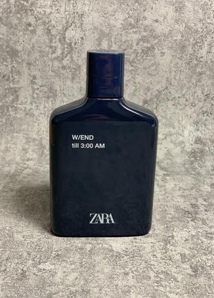 Духи мужские zara w/end till 3:00am -100ml, новые с набора